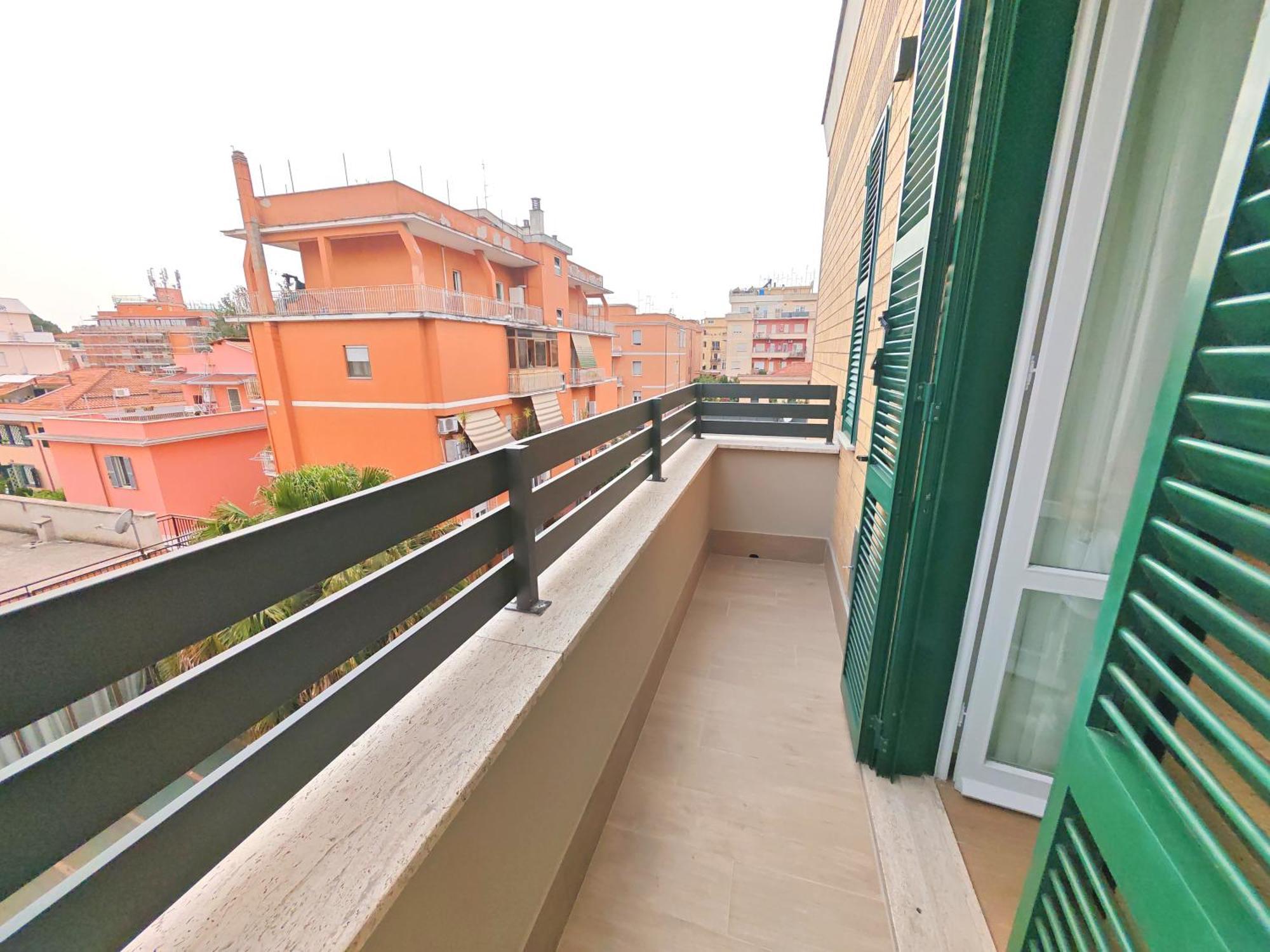 Apartamento Attico Urbano Terrazza Su Roma Metro A Cornelia Exterior foto