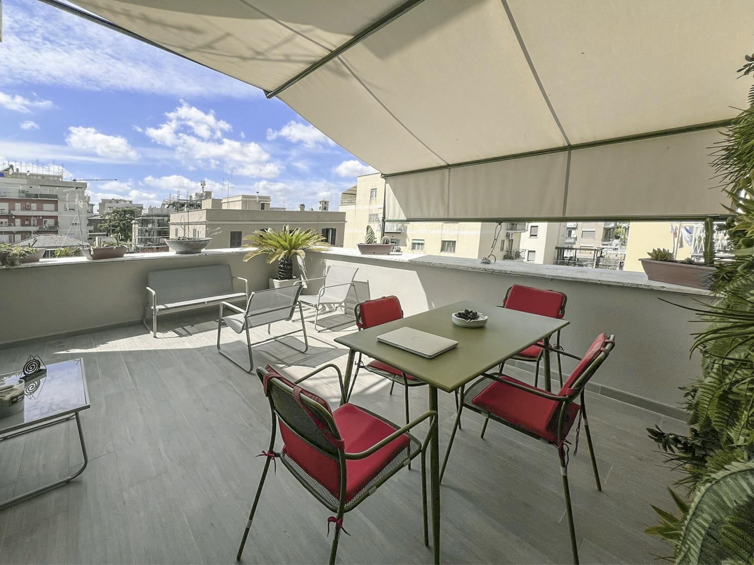 Apartamento Attico Urbano Terrazza Su Roma Metro A Cornelia Exterior foto