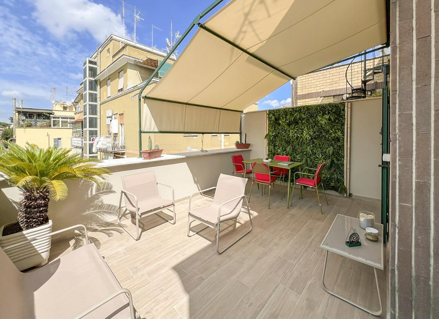 Apartamento Attico Urbano Terrazza Su Roma Metro A Cornelia Exterior foto